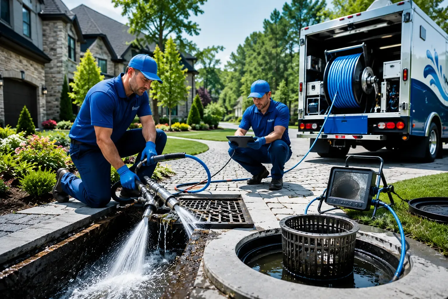 Local outdoor drain cleaning professionals in Bristol, RI