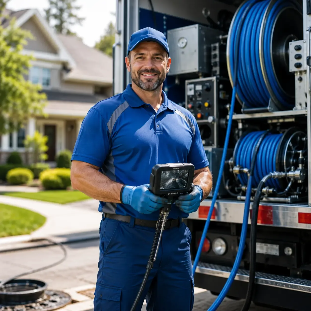 Local outdoor drain cleaning specialists in Bristol, RI